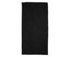 Towel City Microfibre Guest Towel (Black) - PC5455