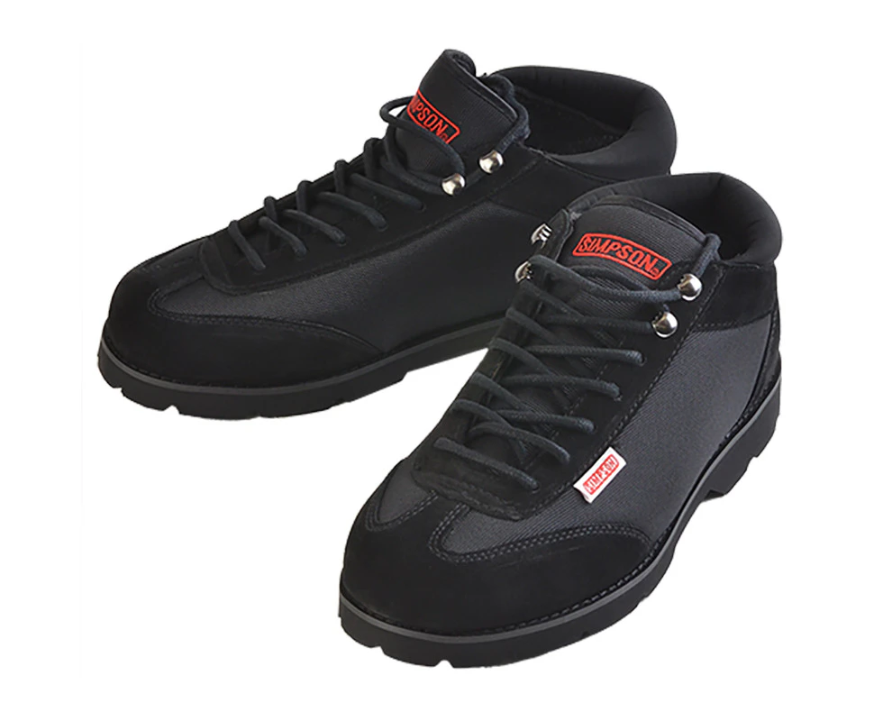 Simpson Garage Crew Shoe Size: 12, Black SI57120BK