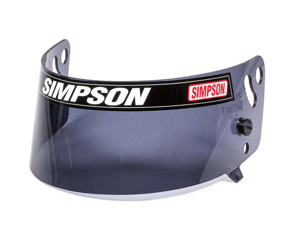 Simpson Replacement Visor Smoke Suit Speedway Vudo Side Pro Shark & Air Inforcer