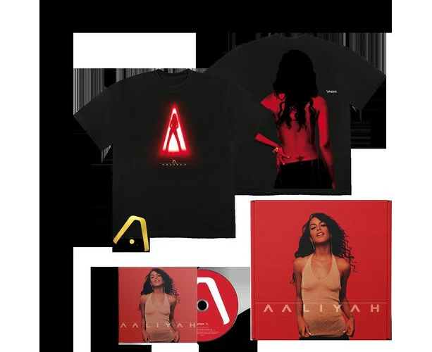 Aaliyah - Aaliyah (CD BOX SET) (L)  [COMPACT DISCS] Oversize Item Spilt, L Shirt, With T-Shirt, Stickers USA import