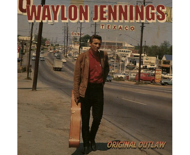 Waylon Jennings - Original Outlaw - Red/gold Splatter  [VINYL LP] Colored Vinyl, Gold, Red, Reissue USA import