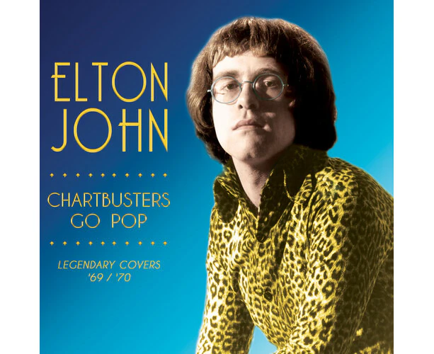 Elton John - Chartbusters Go Pop - Legendary Covers '69 / '70 - GOLD  [VINYL LP] Colored Vinyl, Gatefold LP Jacket, Gold USA import