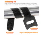 100pcs Velcro Cable Ties, Wire and Cable Storage, Fixed Self-Adhesive Straps, Reusable