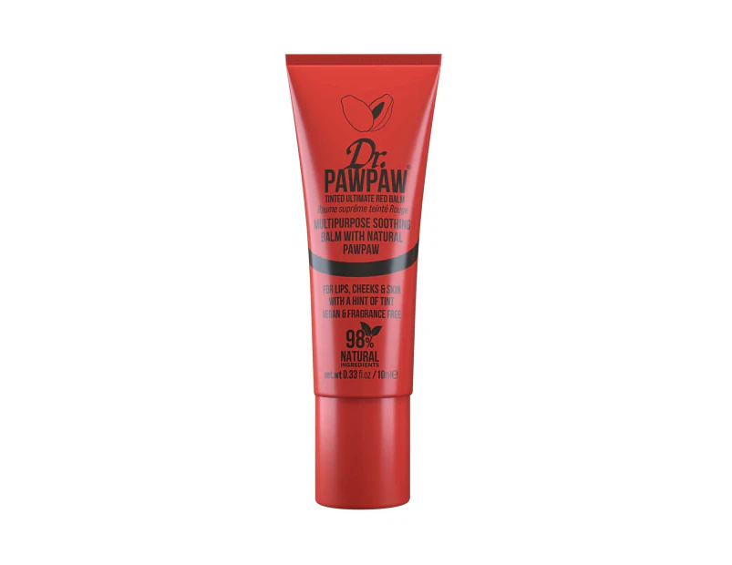 Dr. PAWPAW Tinted Ultimate Red Lip Balm 10ml - Natural Pawpaw