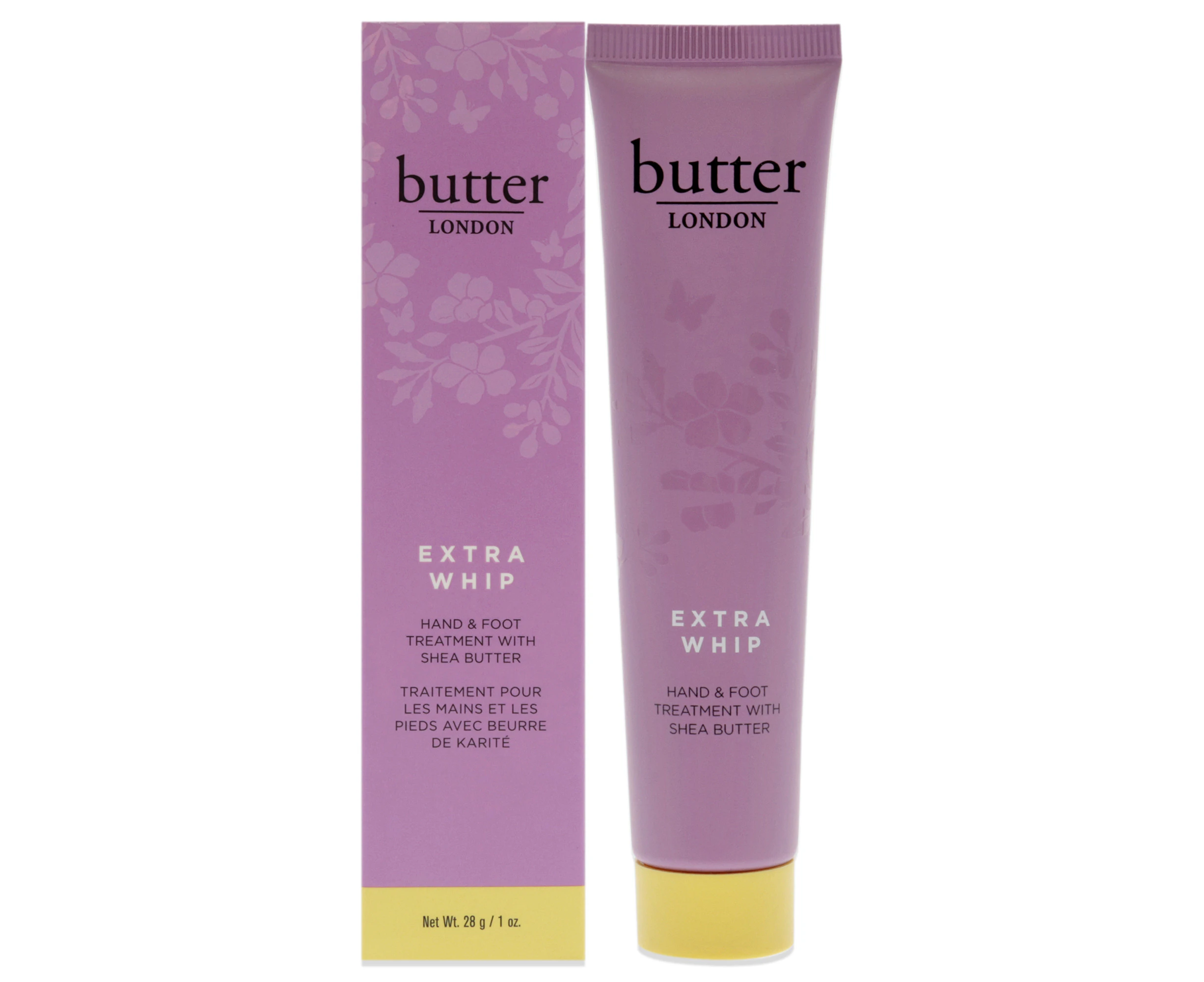 Extra Whip Hand and Foot Treatment with Shea Butter by Butter London for Unisex - 1 oz Treatment