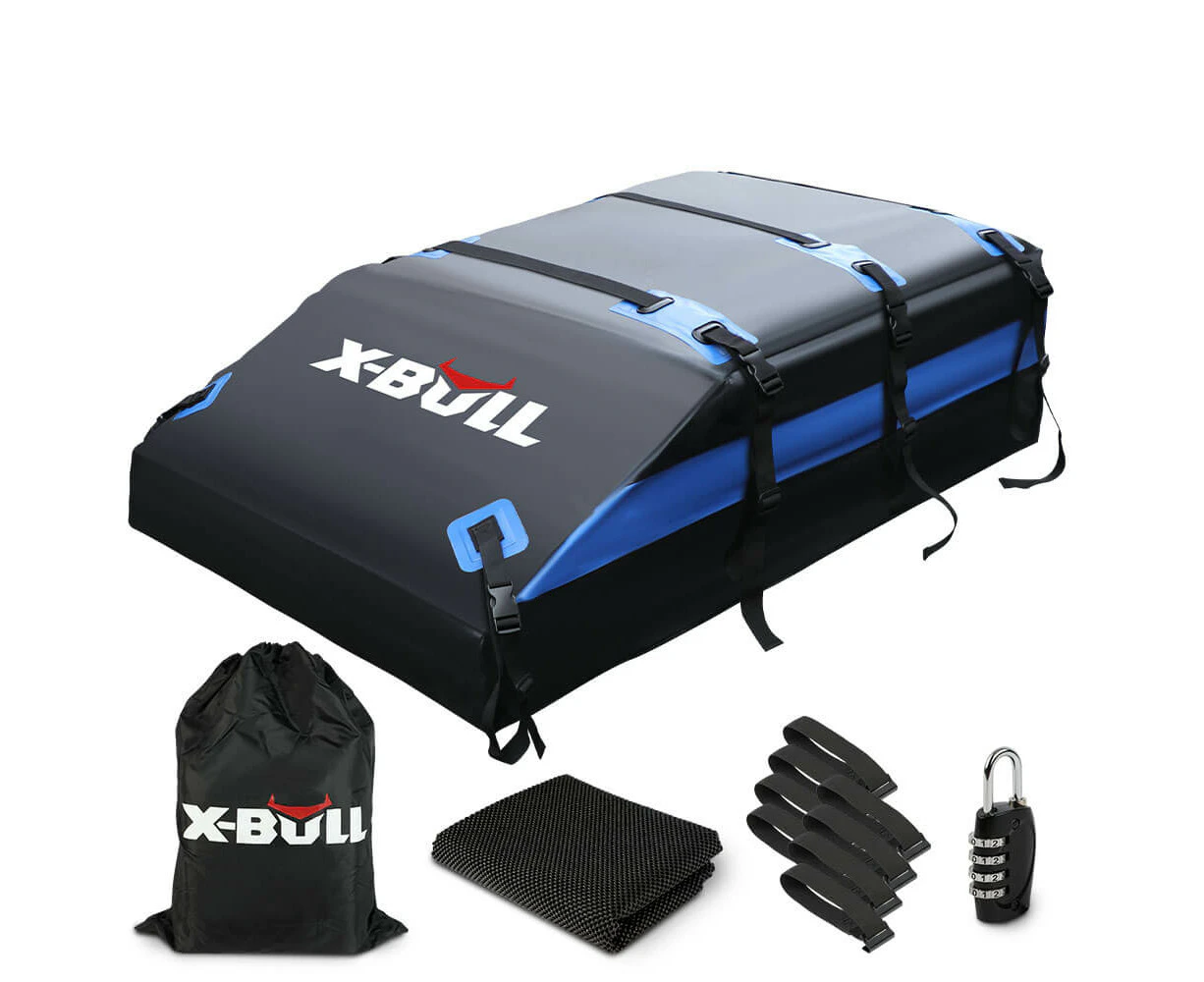 X-BULL Waterproof Car Roof Top Rack Carrier ravel Cargo Luggage Cube Bag Trave 425L