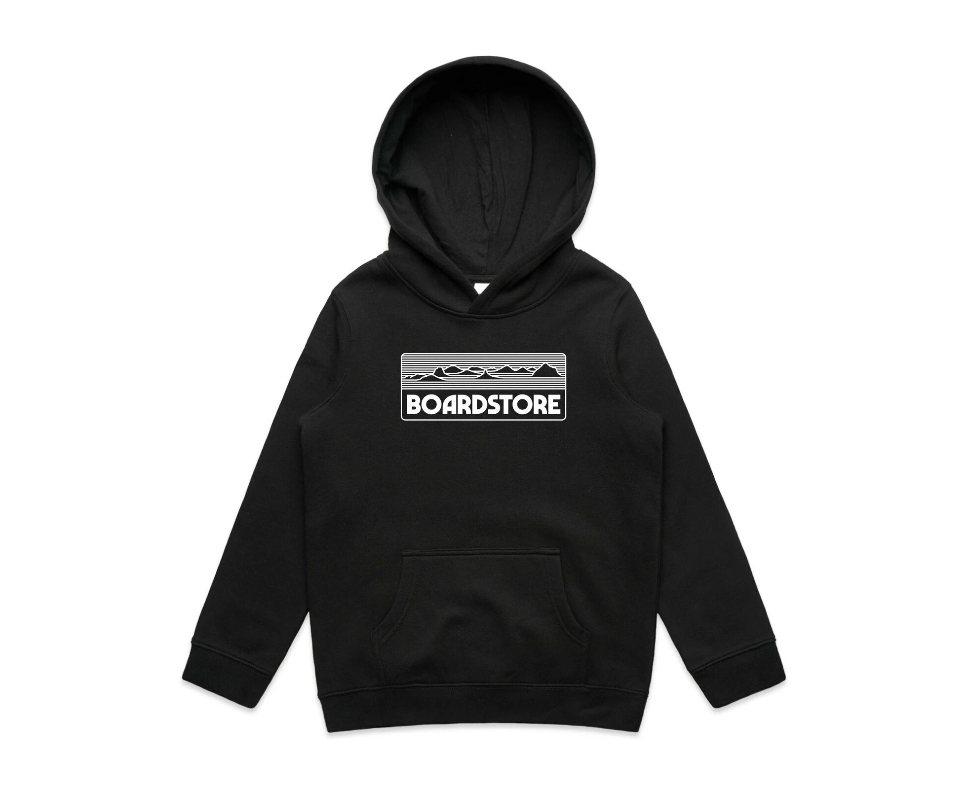 Boardstore Youth Jumper Hood Glasshouse Black/White