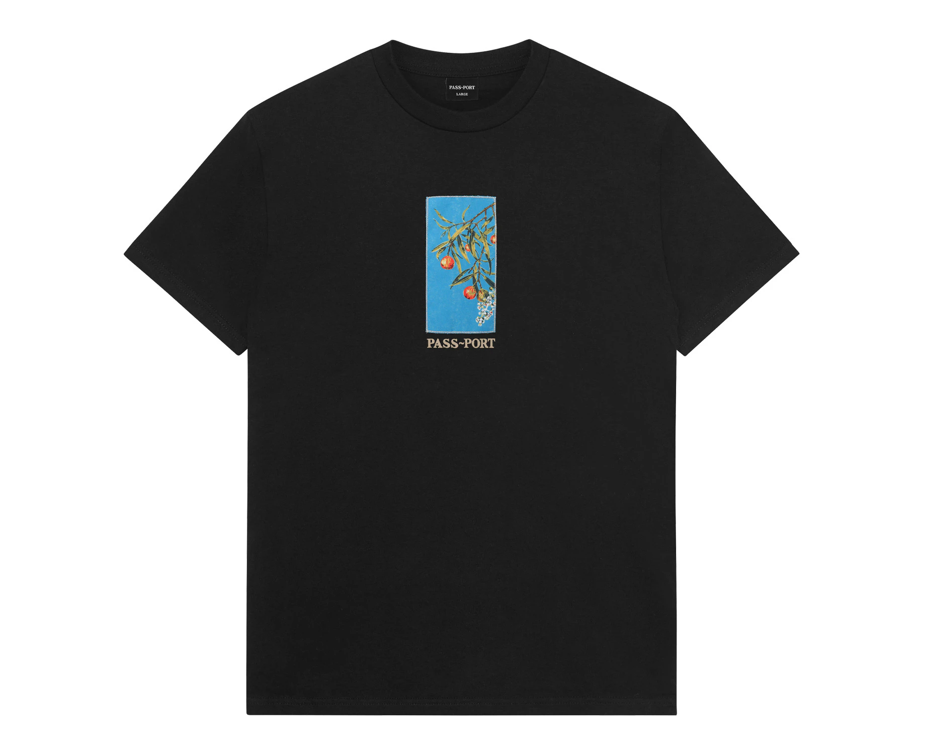 Passport Tee Quandong Black