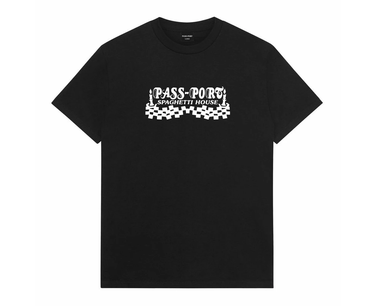 Passport Tee Spag House Black