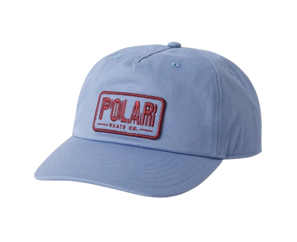 Polar Skate Co. Hat Stretch Logo Jake Cap Twill Dark Teal