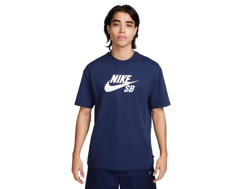 Nike SB Tee Logo Chest Midnight Navy