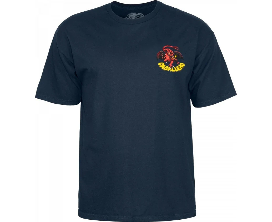 Powell Peralta Tee Cab Dragon Navy