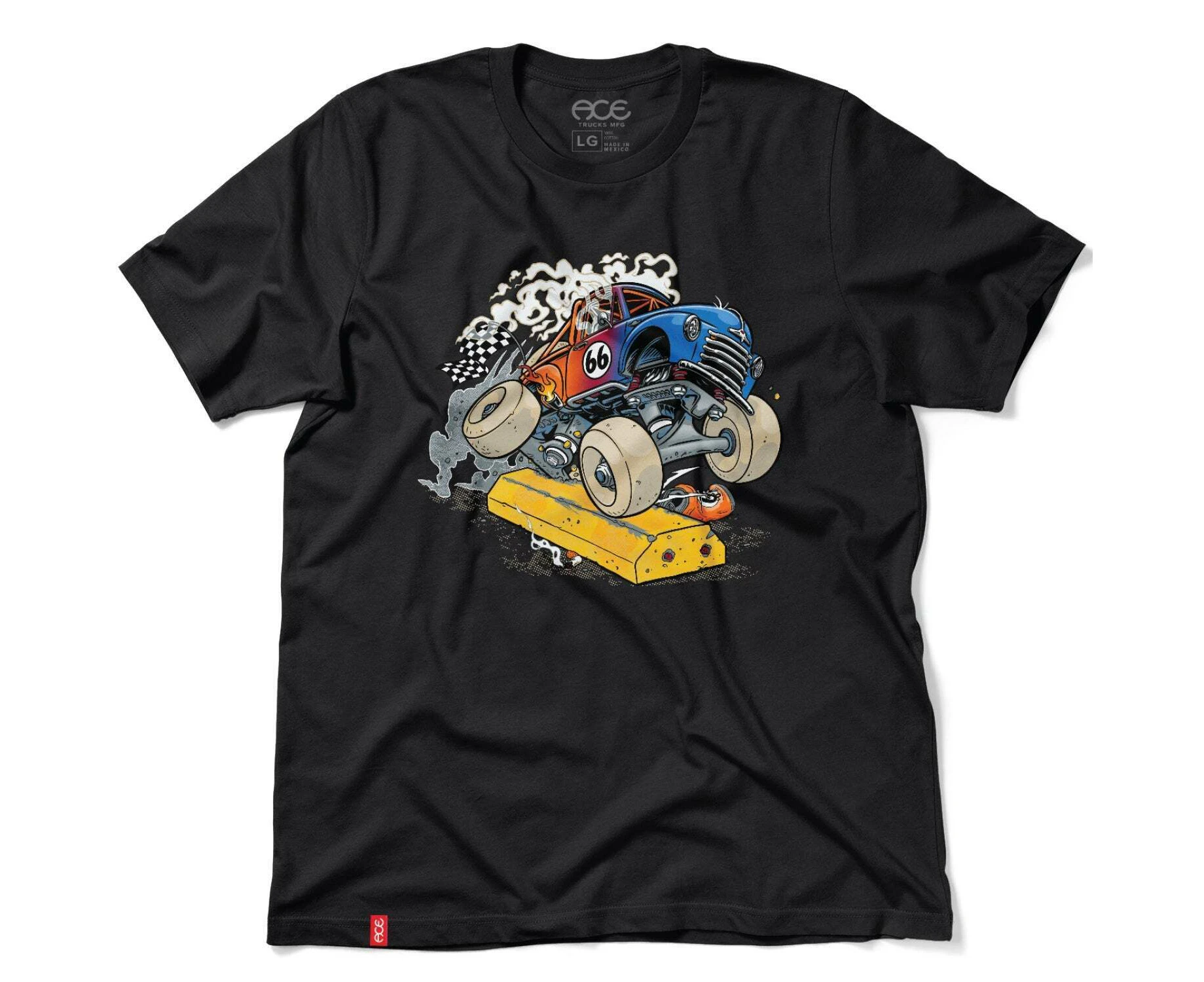 Ace Tee Monster Truck Black