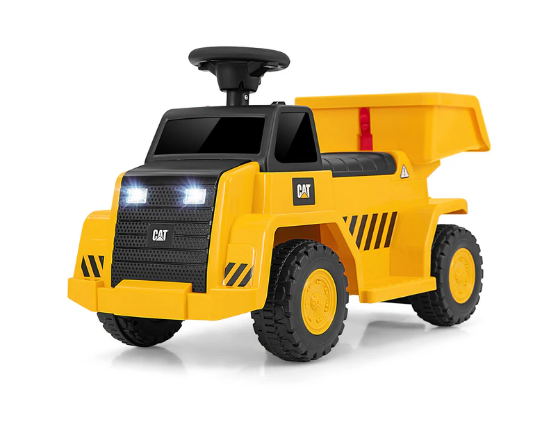 Kids Electric Dump Truck Ride on Toys w/Adjustable Dump Bed Children Construction Vehicle