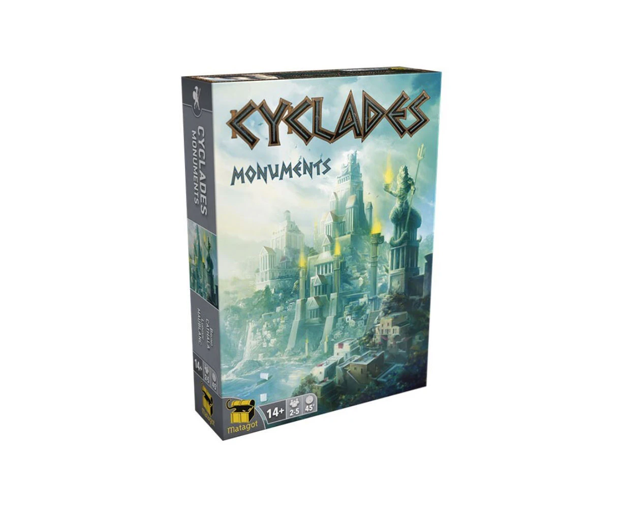 Matagot Cyclades Monuments Kids/Family Tabletop Strategy Fun Board Game 14y+