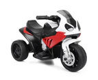 6V Kids Electric Motorcycle Licensed BMW Battery Powered Motor Bike w/Training Wheels Children Ride on Toys Red