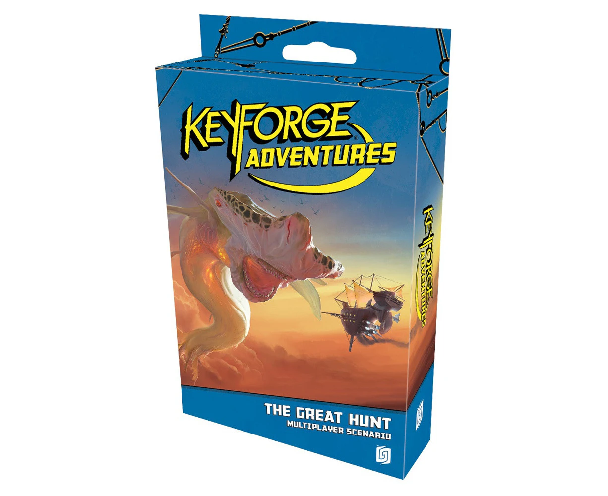 Ghost Galaxy KeyForge Adventures The Great Hunt Kids Strategy Card Game 14y+