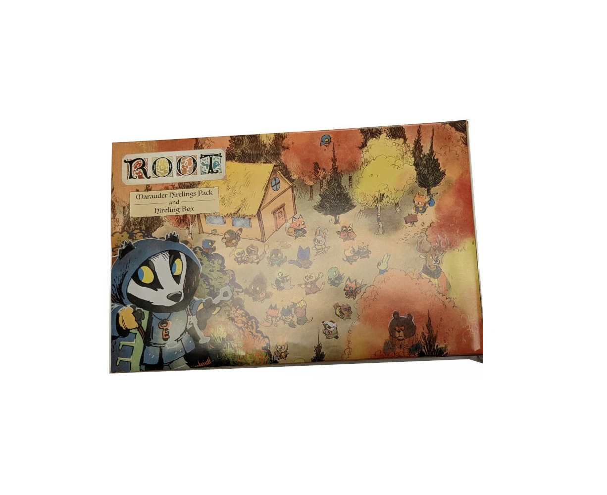 Leder Games Root Marauder Hirelings Pack and Hireling Box Kids Board Game 13y+