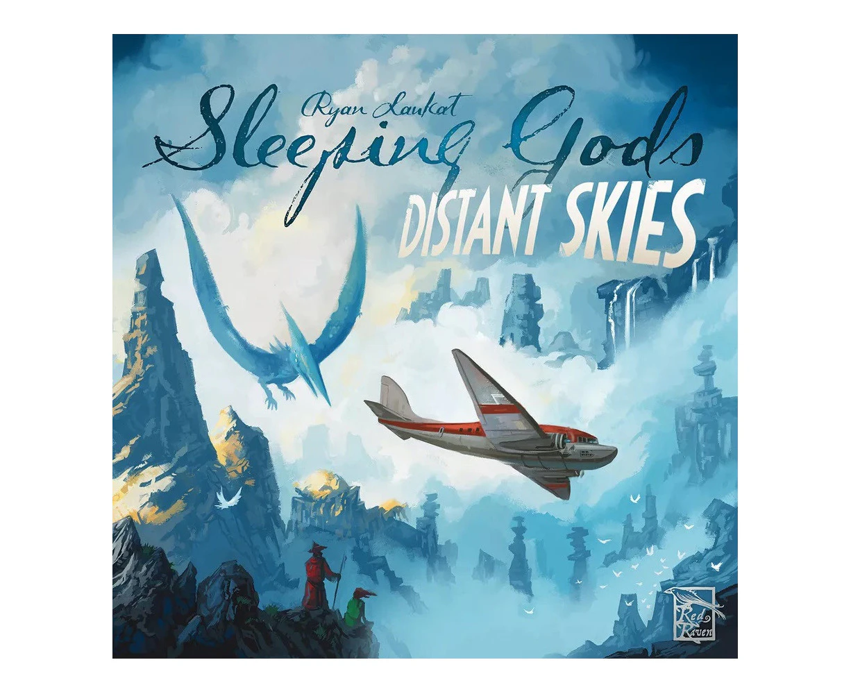 Red Raven Games Sleeping Gods Distant Skies Strategy Tabletop Board Game 13y+