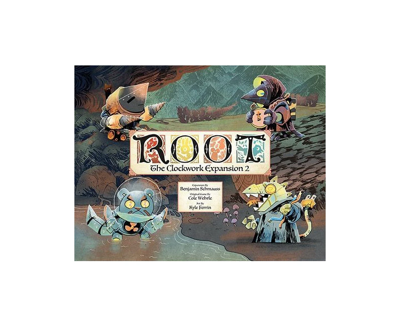 Leder Games Root The Clockwork Expansion 2 Kids Fun Tabletop Board Game 10y+