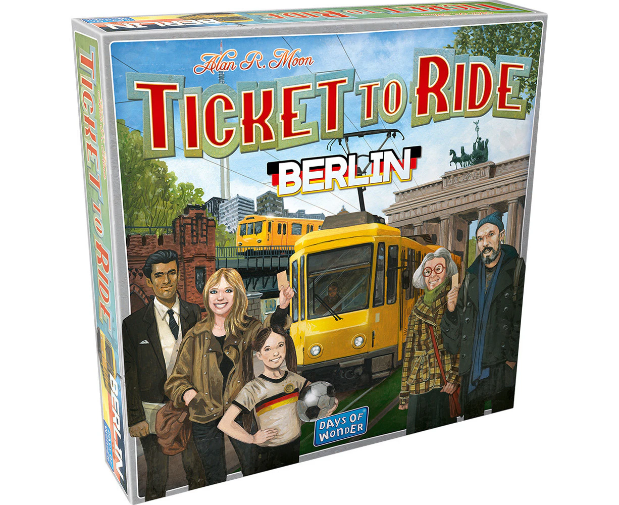 Days of Wonder Ticket to Ride Berlin Kids/Children Tabletop Board Fun Game 8y+