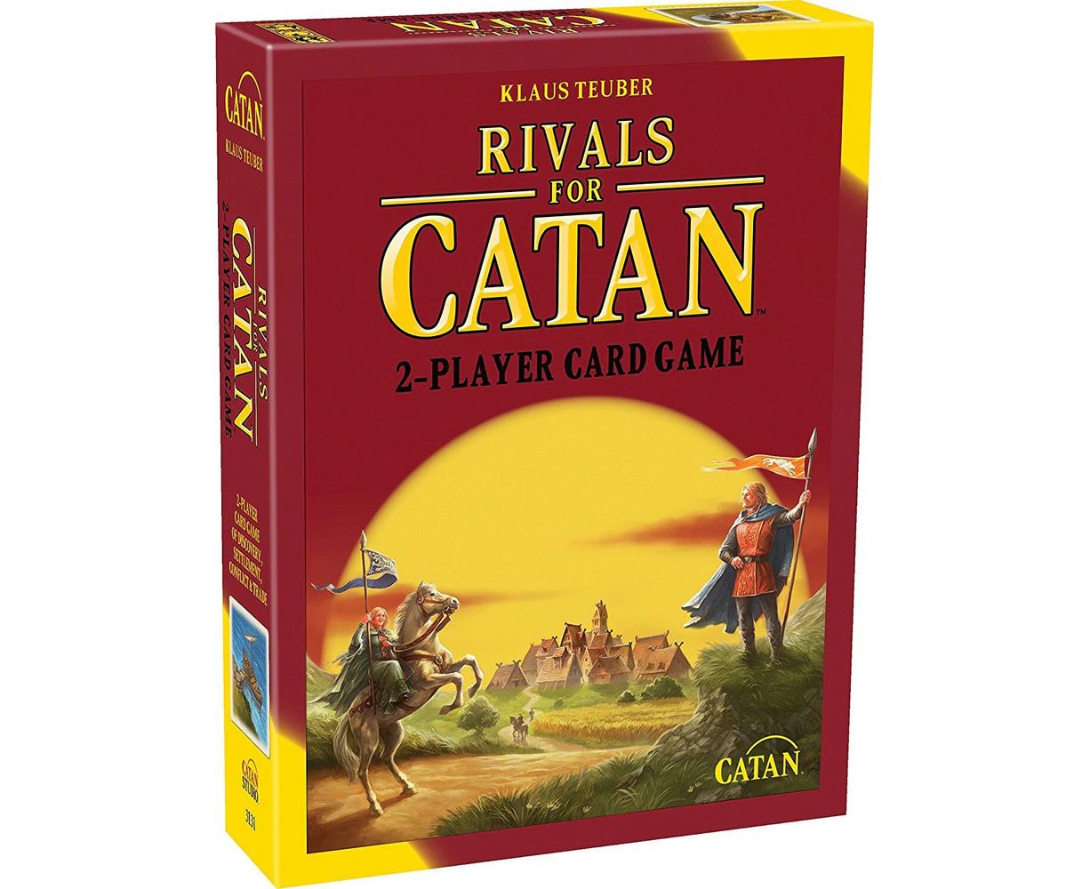 Catan Studio The Rivals for Catan Kids/Family Tabletop Strategy Card Game 10y+