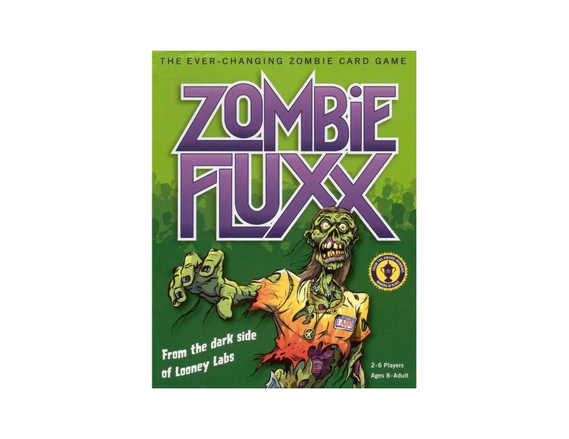 Looney Labs Zombie Fluxx The Ever Changing Zombie Kids/Children Card Game 8y+