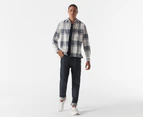 Tommy Hilfiger Men's Check Overshirt - Weathered White/Carbon Navy