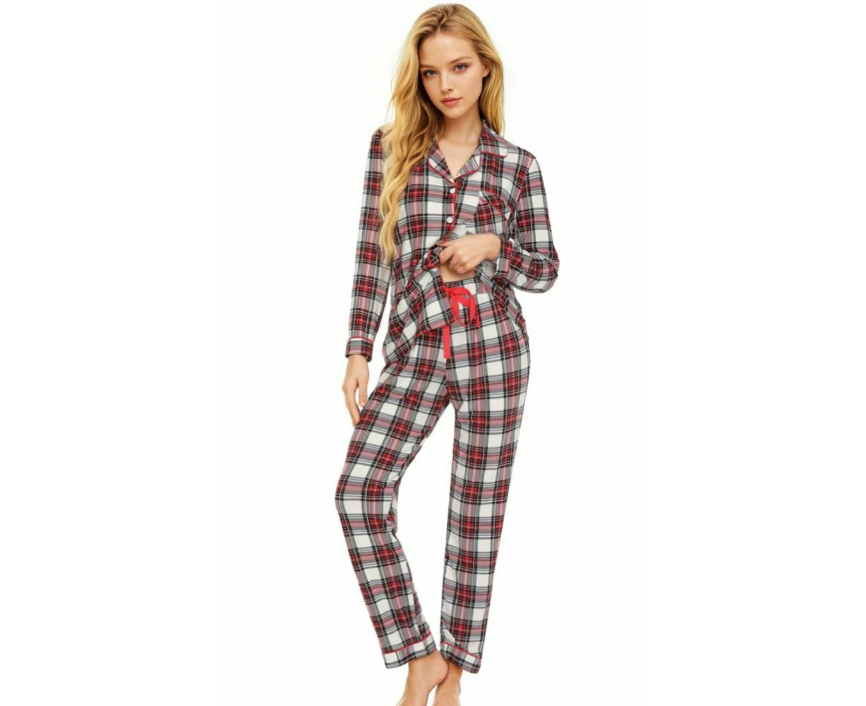 PLAID PJ SET