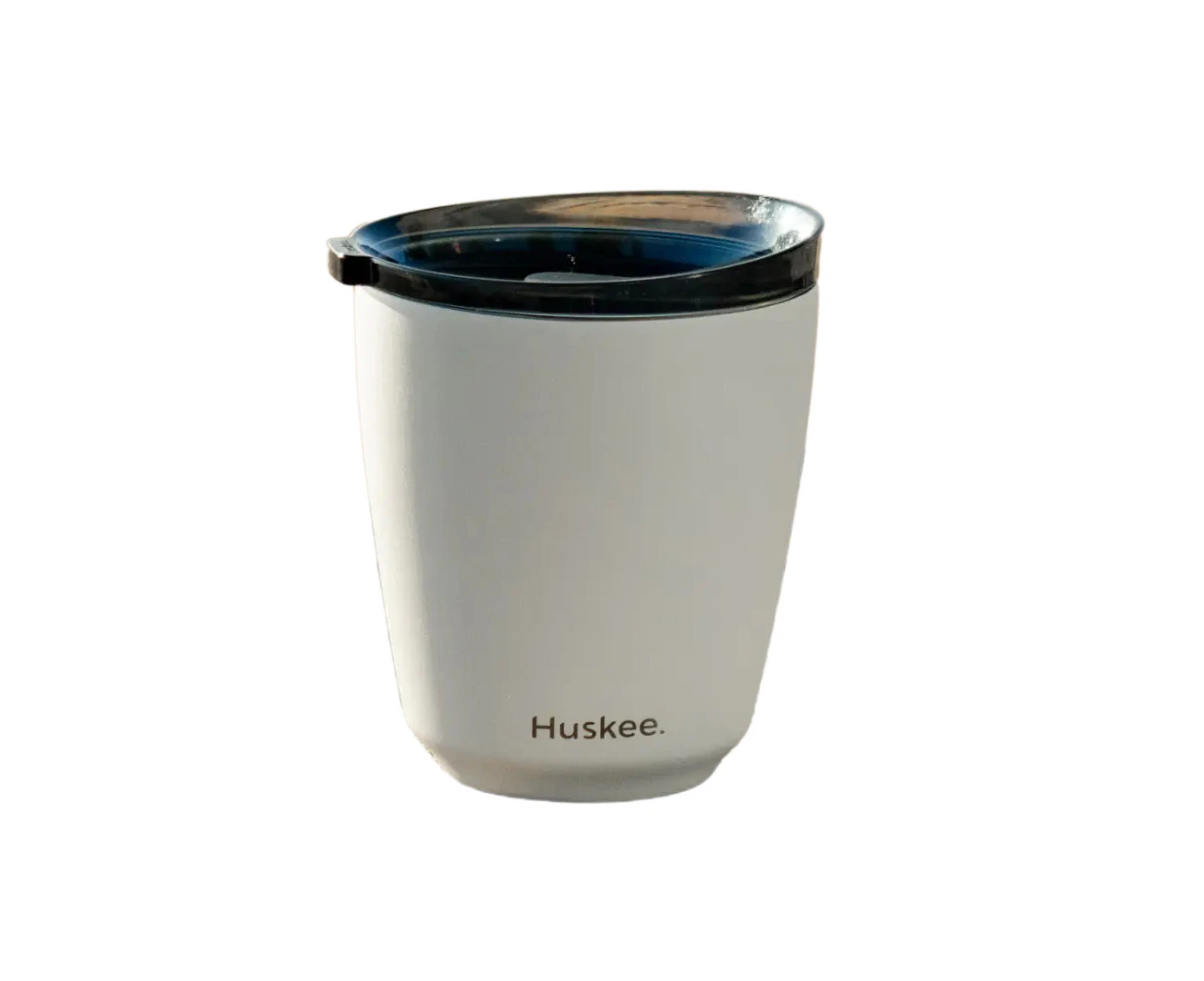 Huskee Cup | Steel Cup & Lid 8oz/236ml White