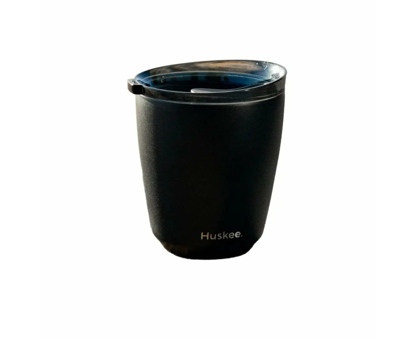 Huskee Cup | Steel Cup & Lid 8oz Black