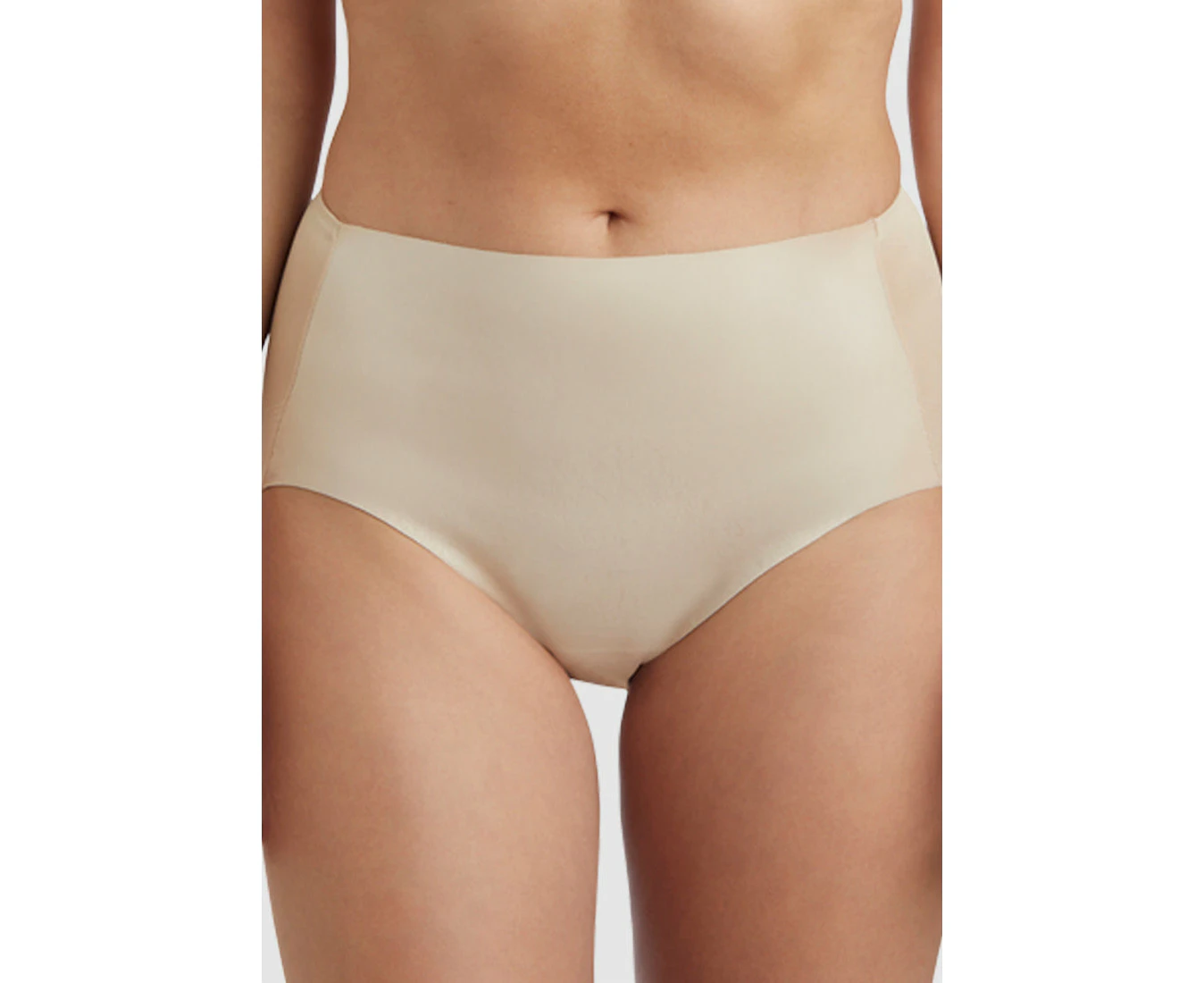 Naomi & Nicole Light Shaping High Waist Everyday Shapewear Brief-Warm Beige/Warm Beige (Pack of 2)