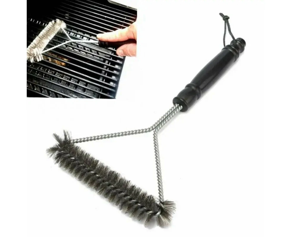 Stainless Steel Barbecue Grill Cleaning Brush