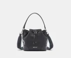 Nine West Ellis Mini Bucket Crossbody Bag - Black