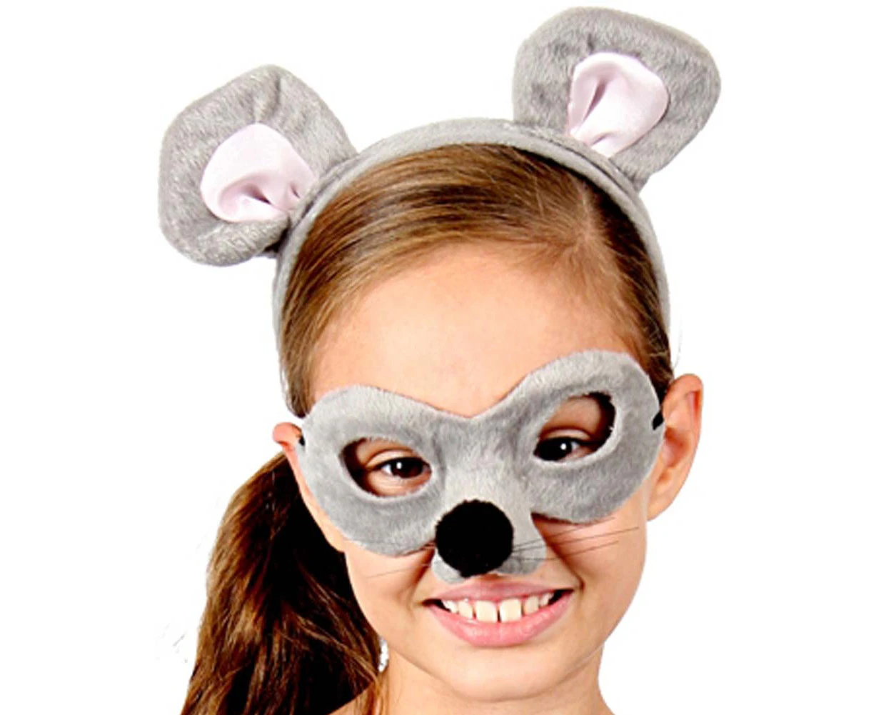 Mouse Headband and Mask Set