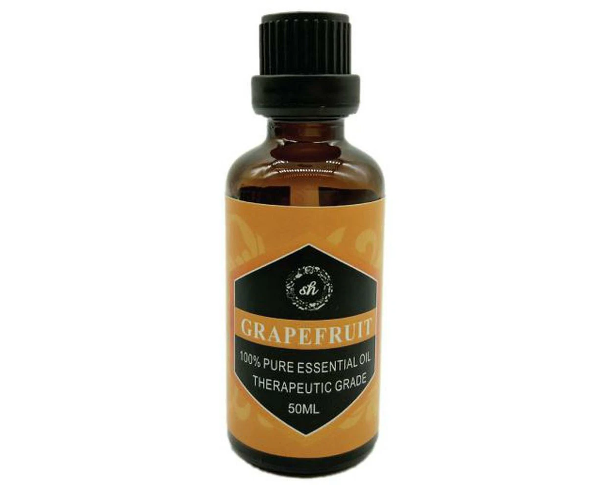 Grapefruit Essential Oil 50ml Bottle - Aromatherapy