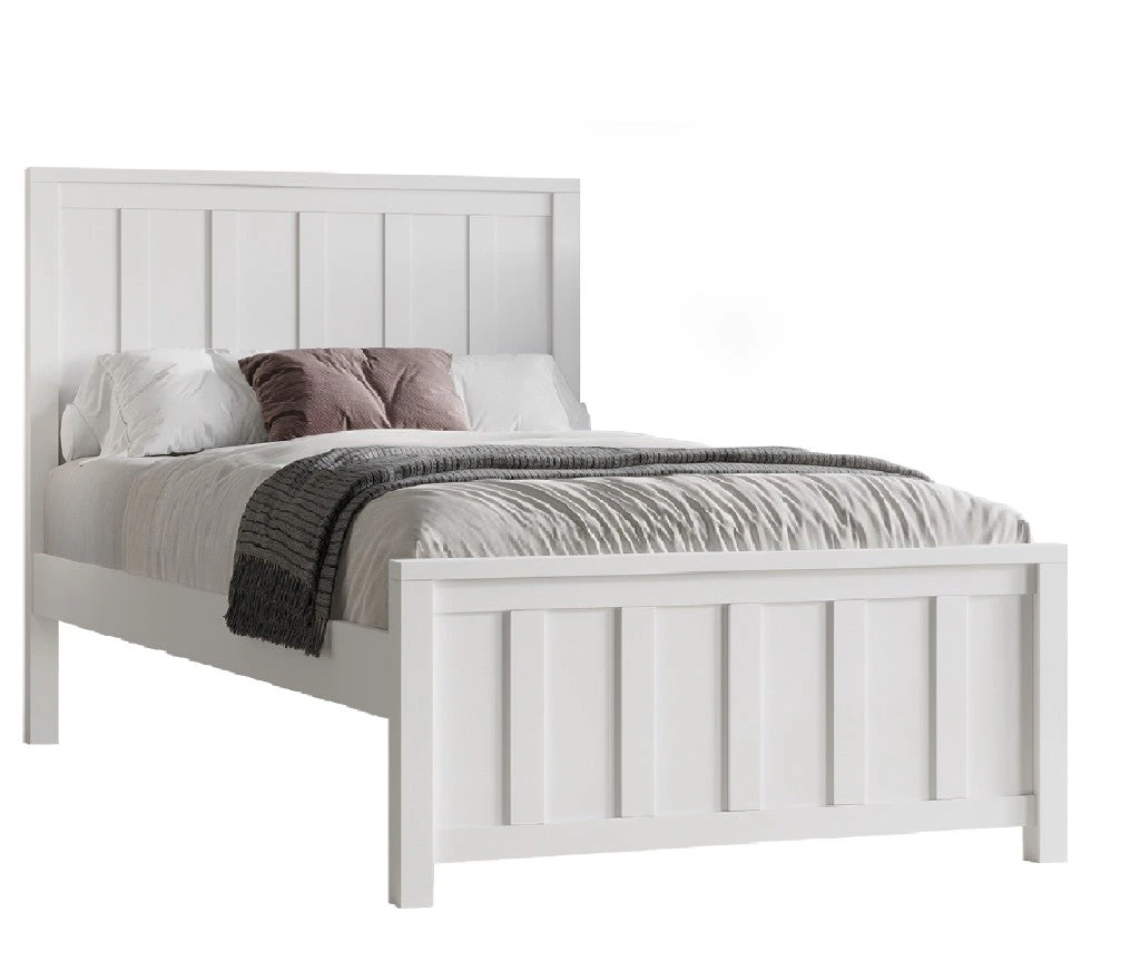 VI Jesse Solid Timber & MDF Bed Frame