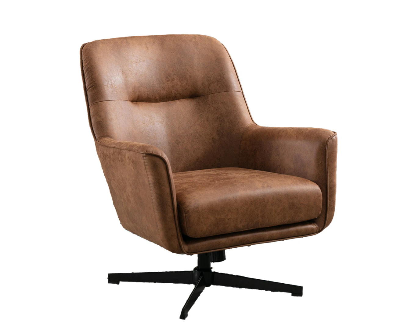 BT Wentworth Faux Leather Upholstered Swivel Chair