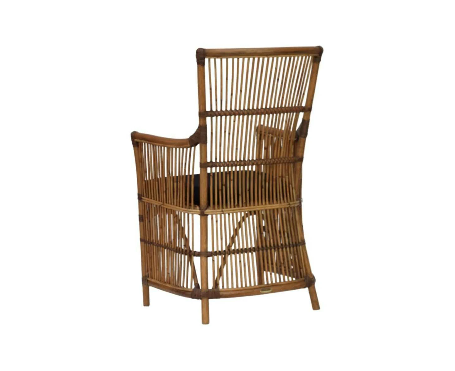 CR Conner Rattan Armchair with Cushion