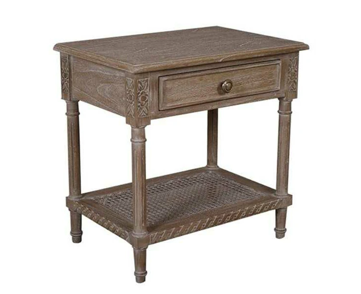 DA Polo Bedside Table with one drawer