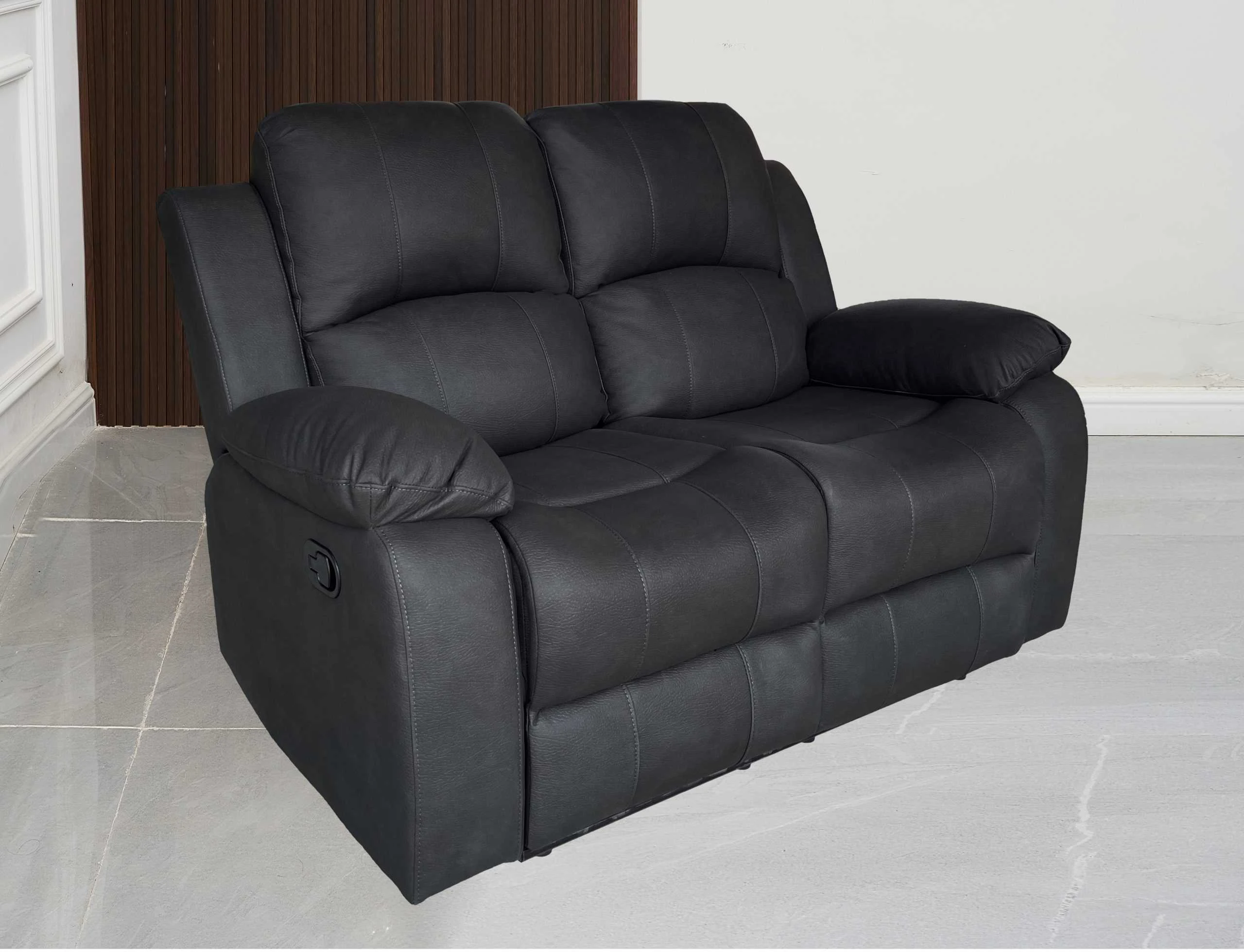 BT Valor Fabric Upholstered Single Seater Manual Recliner Lounge