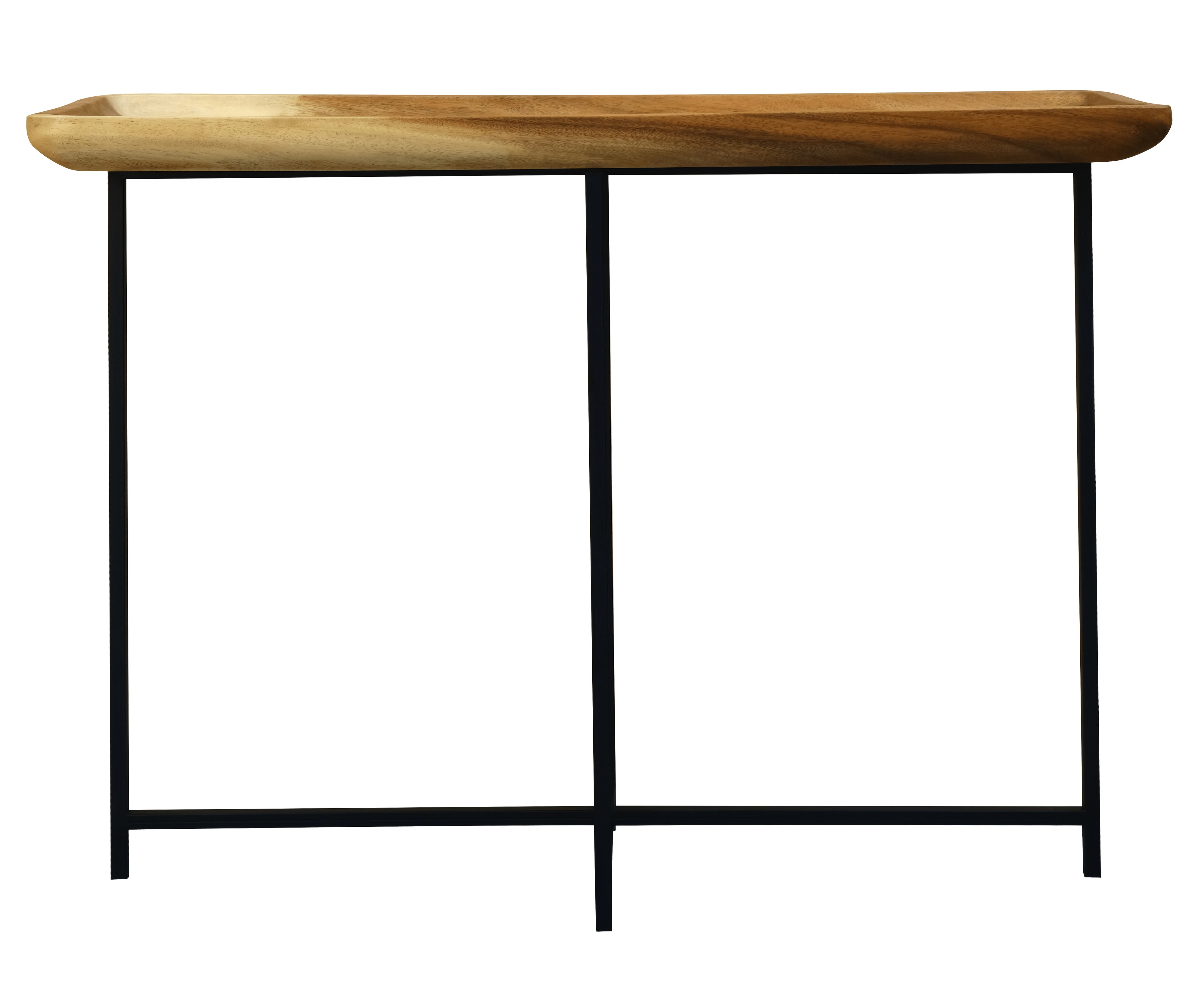 CT León Solid Timber Tray Console Table