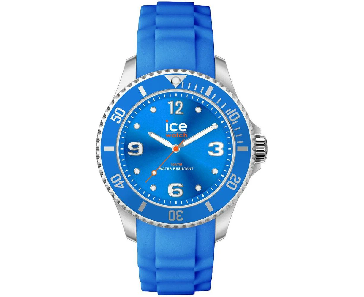 Ice Watch Men's Wristwatch 020361 In Stainless Steel And Silicone