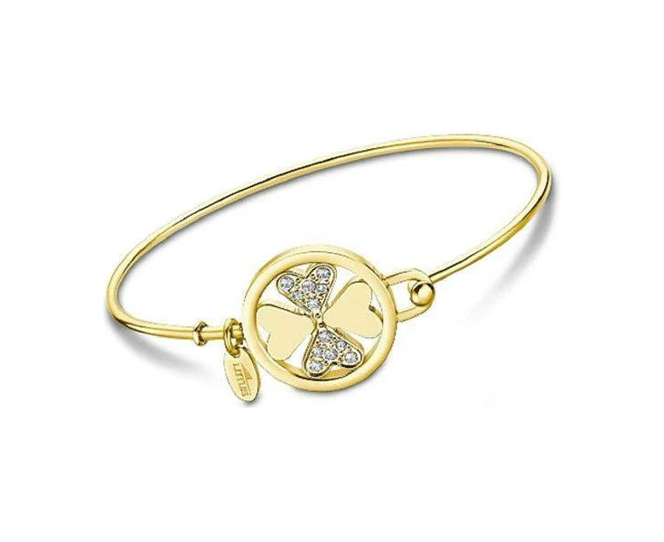 Lotus Jewels Women's Sterling Silver Rose Gold Bracelet