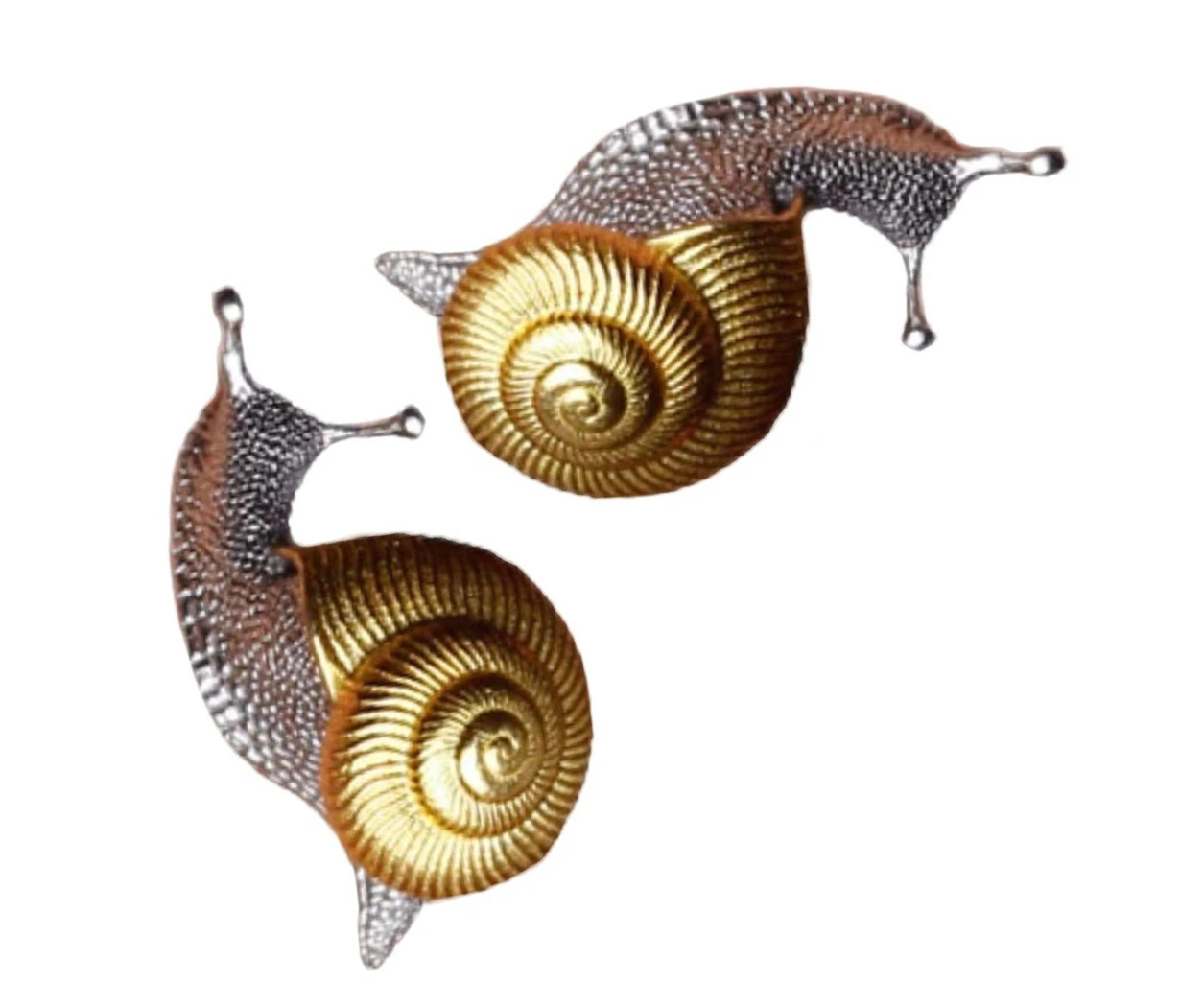 Snail earrings