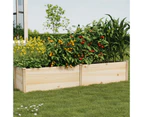 Livsip Garden Bed 240x45x45cm Raised Wooden Planter Box Container Growing Plant