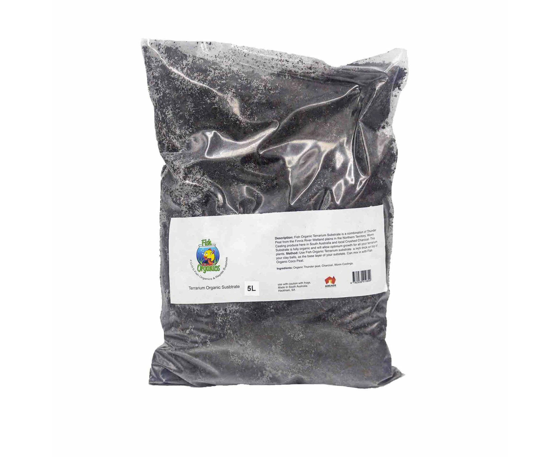 Fish Organic Terrarium Organic Substrate 5L