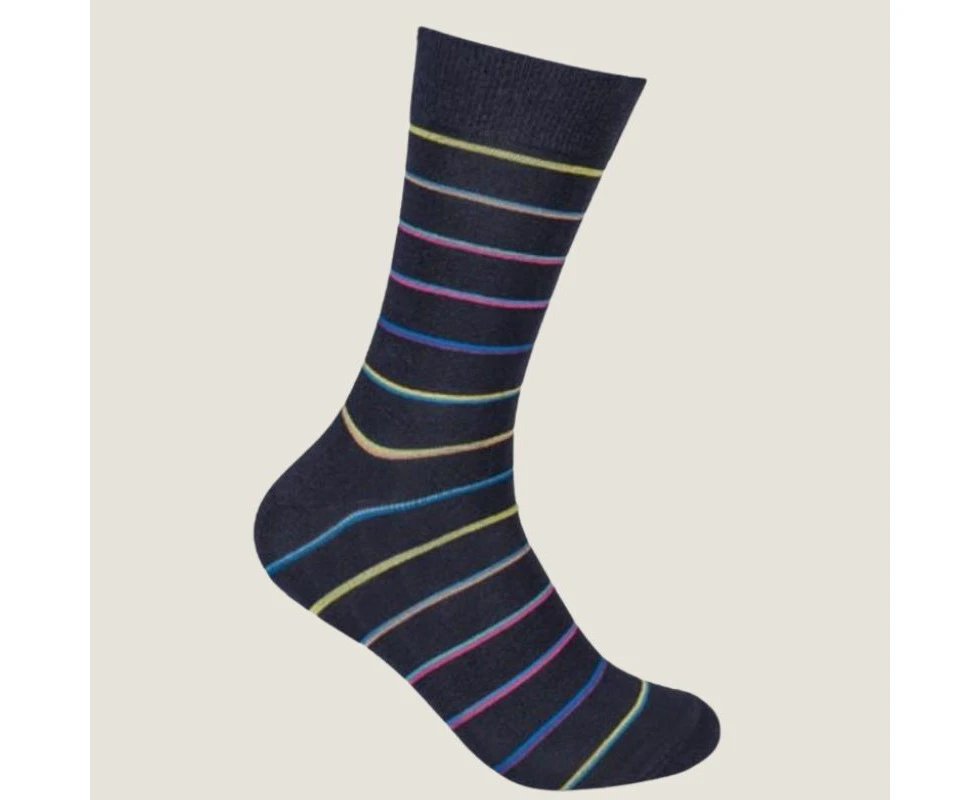 Julius Marlow Pinstripe Sock