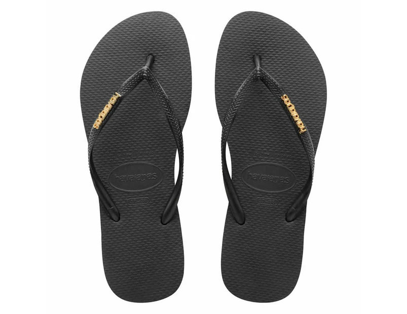 Havaianas Slim Metal Logo Thong