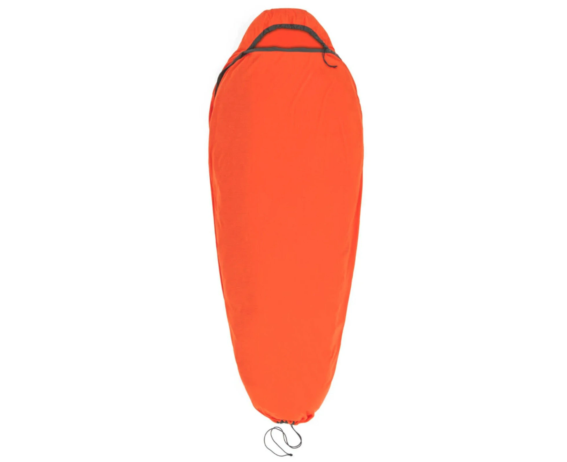 Sea To Summit Reactor Extreme Sleeping Bag Liner - Compact Mummy with Drawcord - Orange